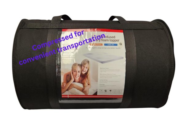 Mattress Topper - Gel Infused Memory Foam (5cm & 7.5cm) - Image 2