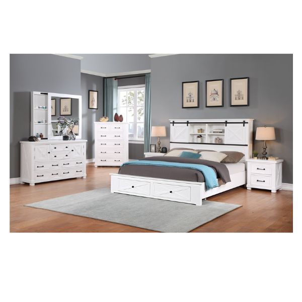 The Ranch 4pc Bedroom Suite - Bedroom Warehouse - Bedroom Furniture ...