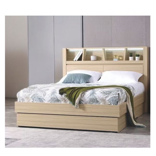 Massa Bed Frame - Alpine Oak